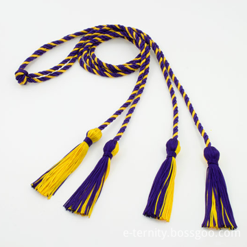 Luxury Ouble Honor Cords For Graduation Tassel